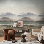 79236-4 Панно AS Creation 159*280, Туманные очертания гор