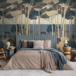 79229-5 Панно AS Creation 159*280, Эхо прибрежного леса