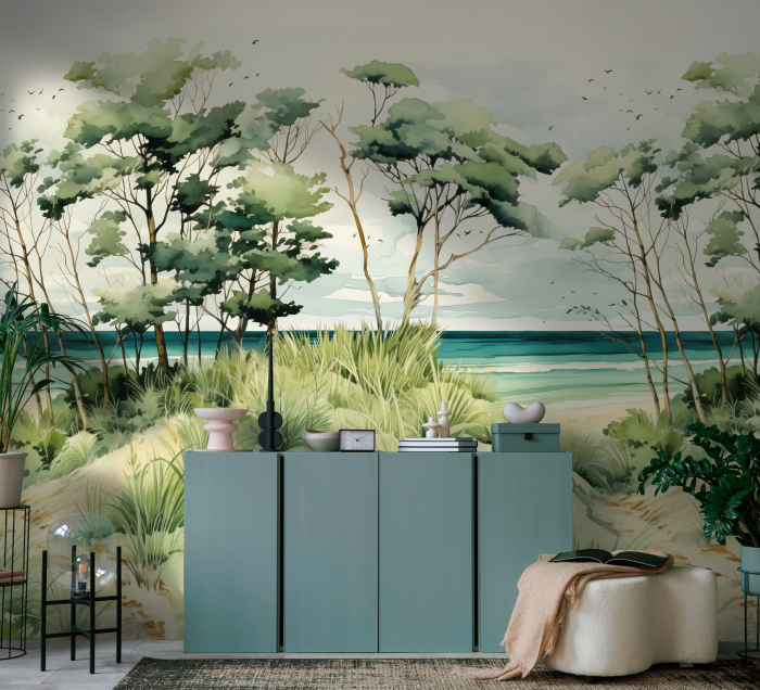 78123-1 Панно AS Creation 265*280, Прибрежная гарига