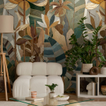 79224-8 Панно AS Creation 159*280, Ботаника маркетри