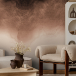 79239-5 Панно AS Creation 159*280, Облачная вуаль шоколад