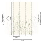 79226-1 Панно AS Creation 159*280, Нежность луговых трав