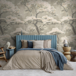 79248-2 Панно AS Creation 159*280, Восточный сад бежевый 